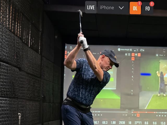 "I was blown away by how much I was moving my wrists throughout the swing."
