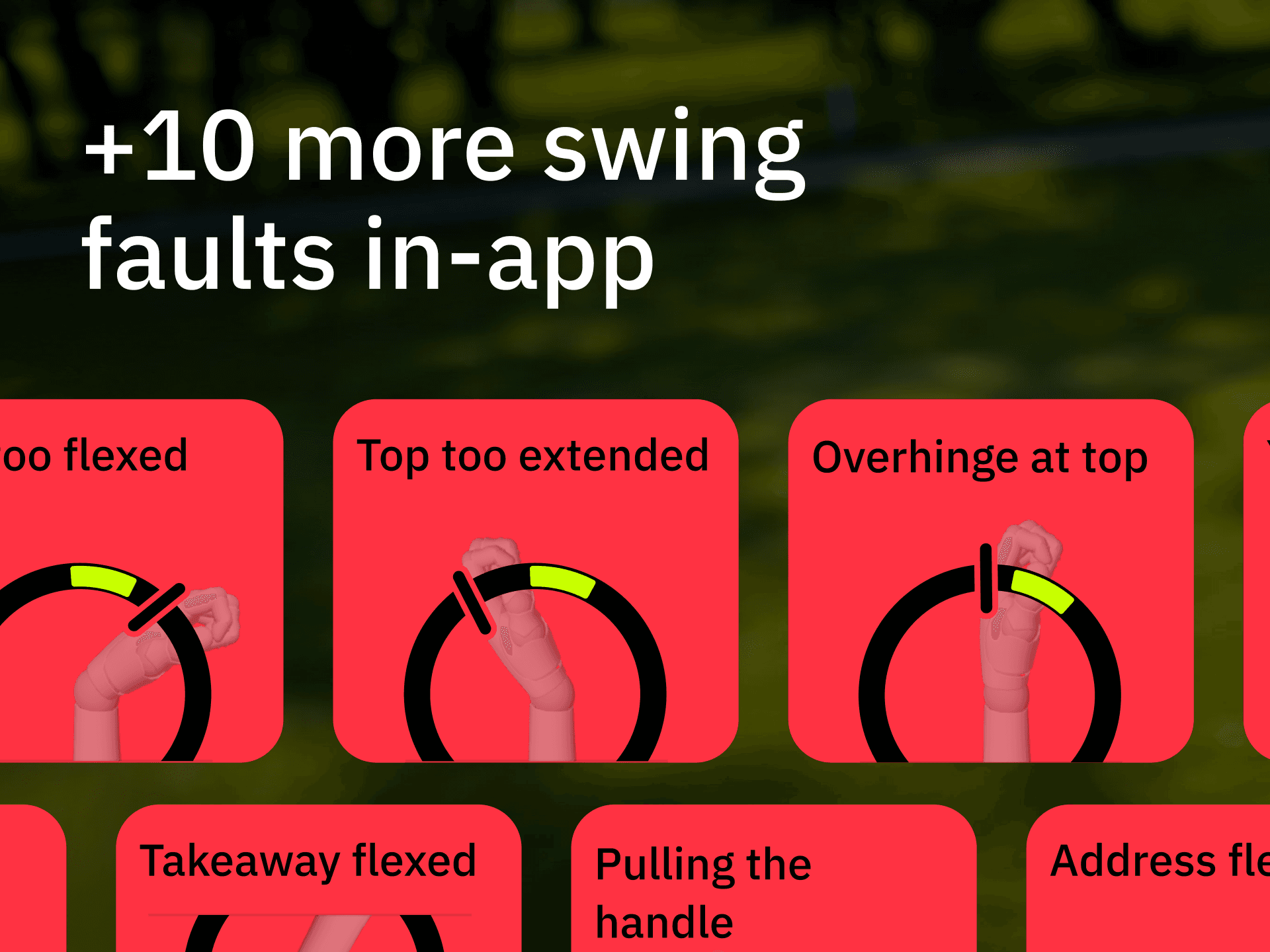 Diagnose swing fault image