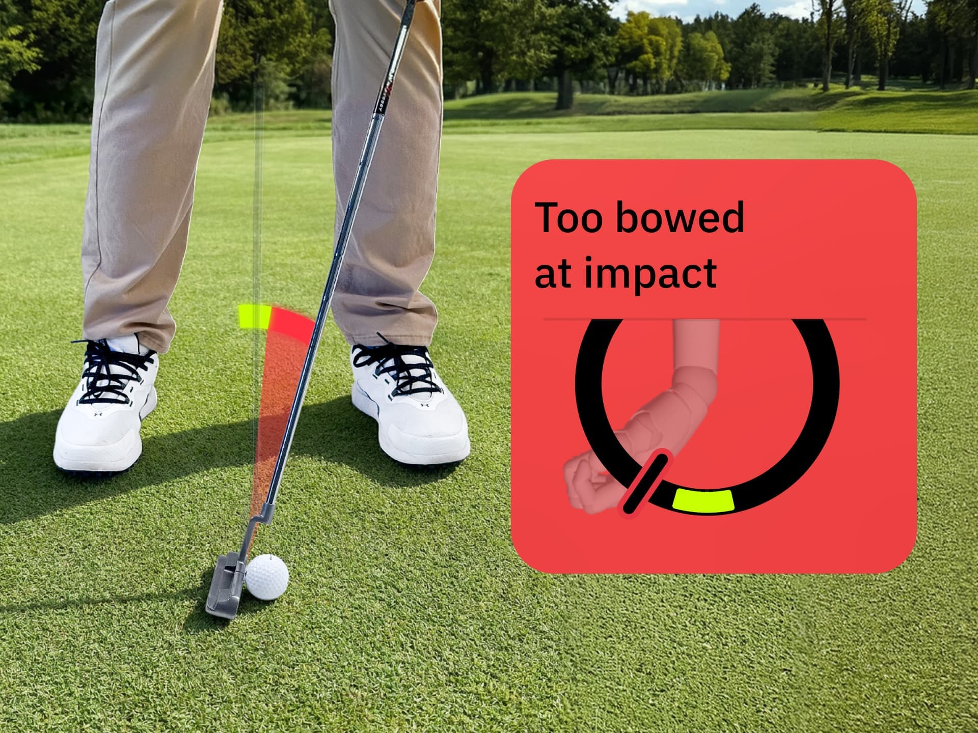 Image of Bowing at impact