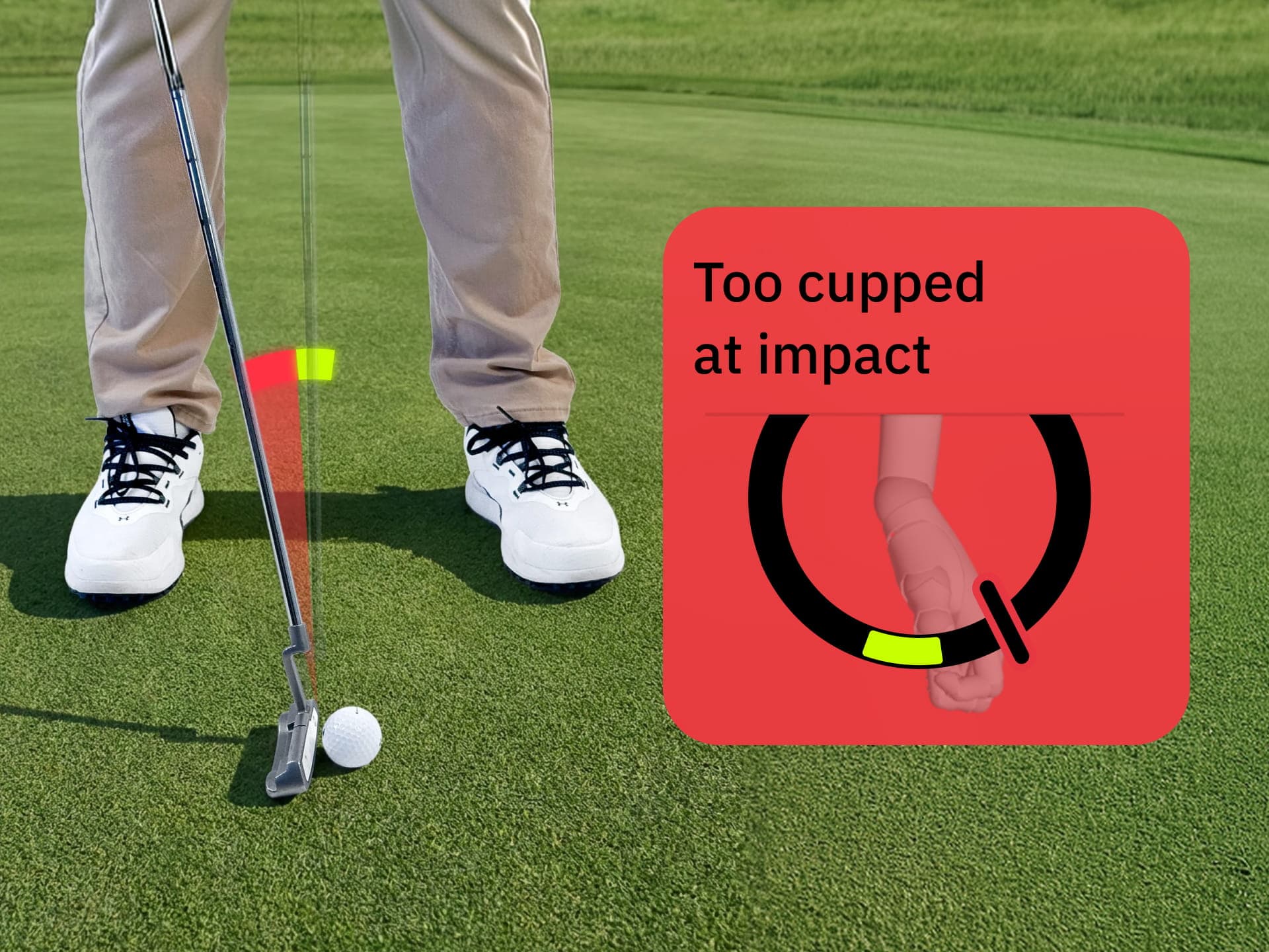 Image of Cupped at impact