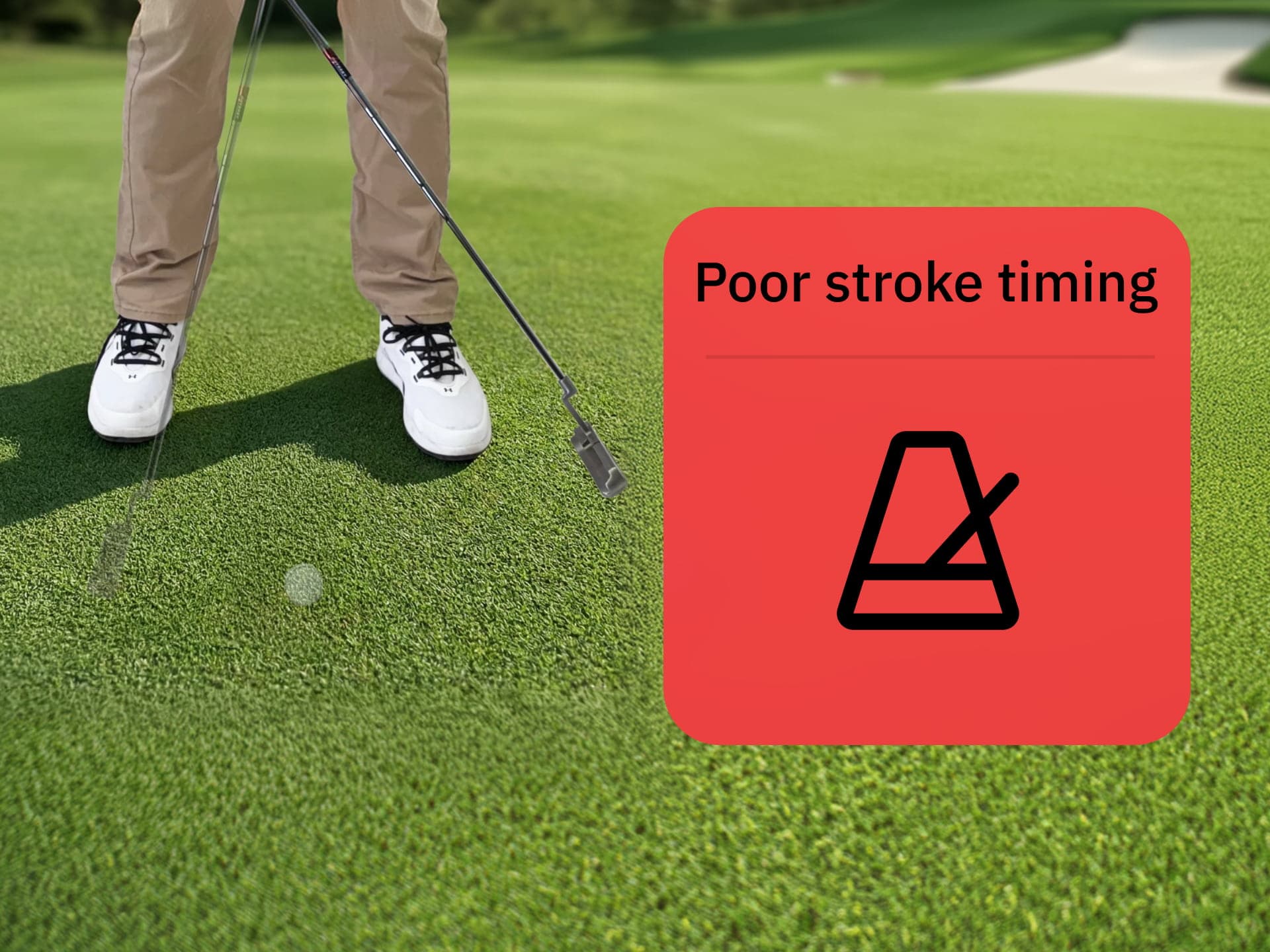 Image of Poor stroke timing