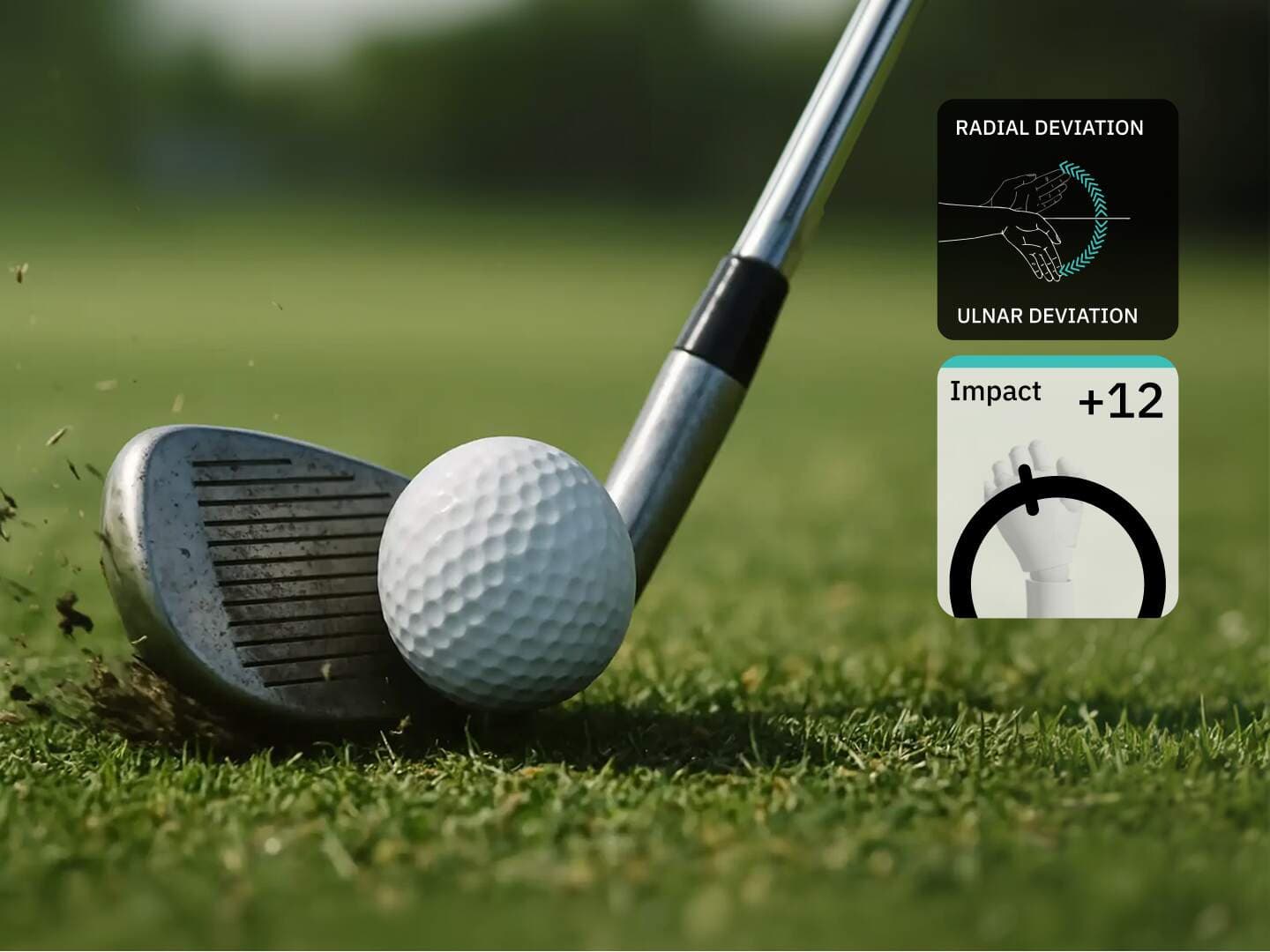 Generate more power in your impact with Ulnar/Radial movement