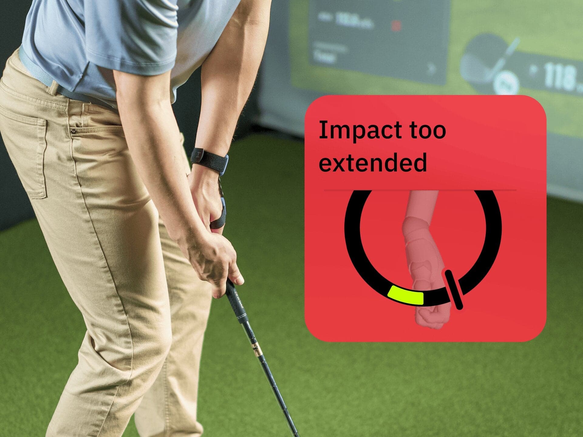Image of Impact too extended